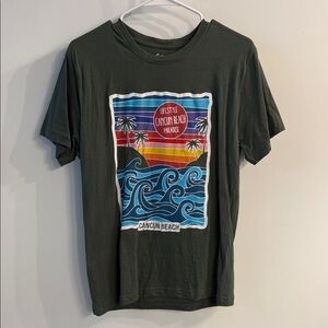 Graphic Tee - olive Green